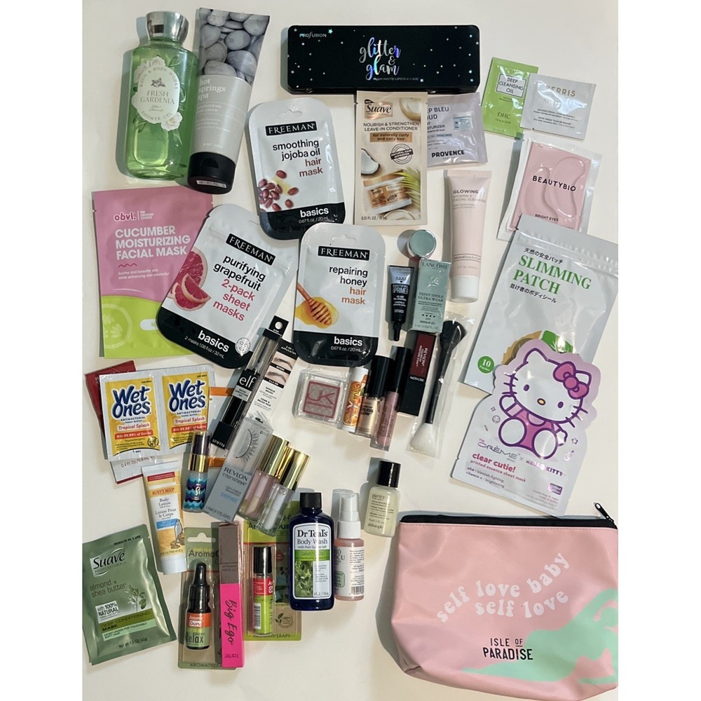 Health & Beauty Bundle, Full Size & Samples Products All New + mystery items - Picture 1 of 2